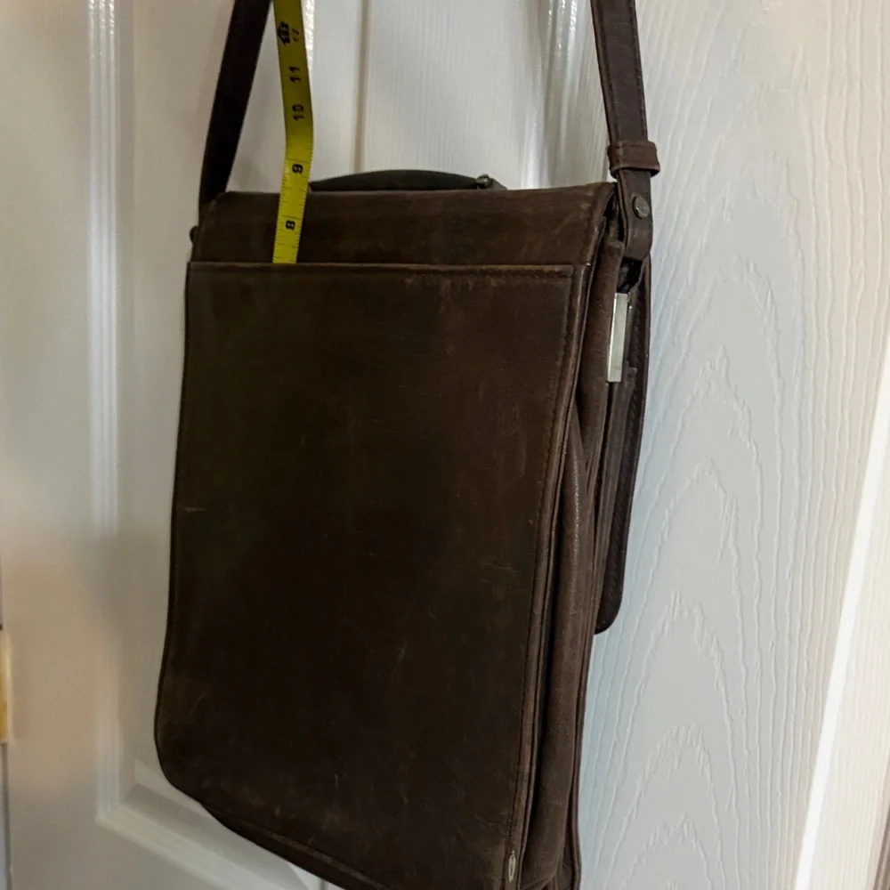 Balenciaga Dark Brown Messenger Bag - Picture 7 of 17